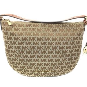 NWT ✨ MICHAEL KORS ✨ Signature Logo Bedford Convertible Shoulder Bag